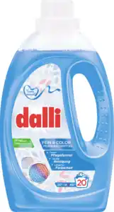 dalli Feinwaschmittel Flüssig Fein & Color 20WL, 20 WL
