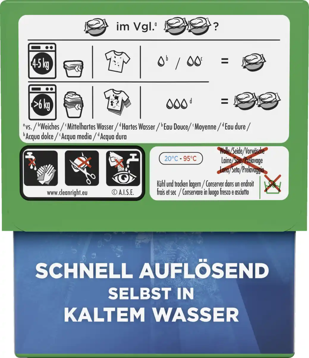 Bild 3 von Ariel Vollwaschmittel Pods All-in-1 Frische Baumwollblüte 15WL, 15 WL