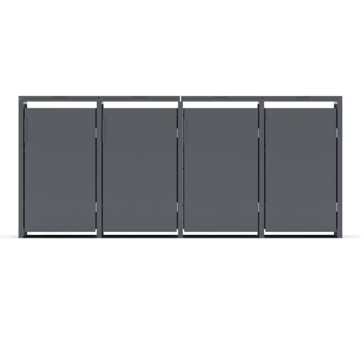 Bild 1 von Plats Mülltonnenbox anthrazit 265 x 116 x 80 cm