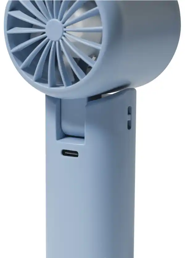 Bild 2 von IDEENWELT Handventilator mit Kühlfunktion blau