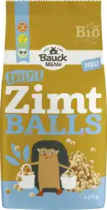Bauck Mühle Bio Knusper Zimt Balls, 275 g