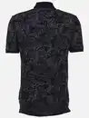 Bild 2 von Herren Poloshirt mit Print Blau