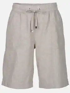 Damen Leinenshorts Weiß