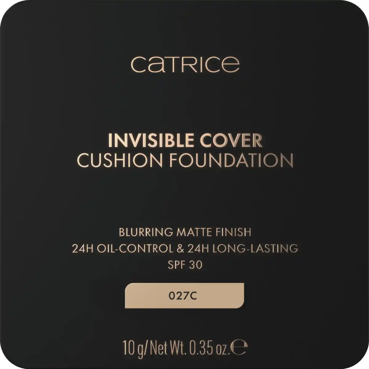 Bild 1 von Catrice Invisible Cover Cushion Foundation 027C, 10 g