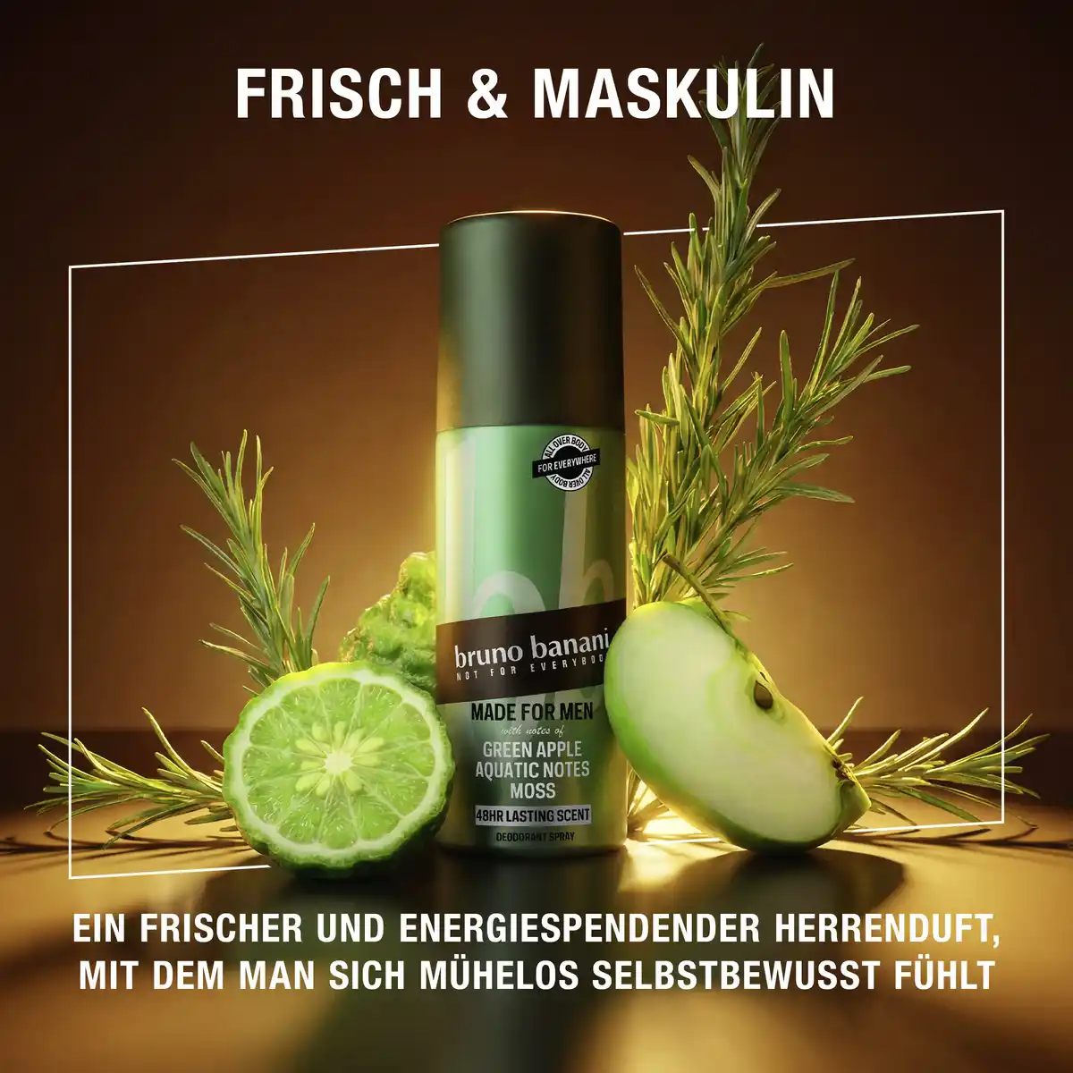 Bild 4 von bruno banani Made For Men Deodorant Spray, 150 ml