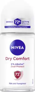 NIVEA Dry Comfort Anti-Transpirant Roll-On, 50 ml