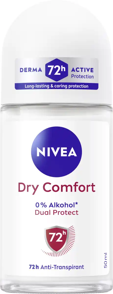 Bild 1 von NIVEA Dry Comfort Anti-Transpirant Roll-On, 50 ml