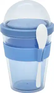 IDEENWELT Joghurtbecher 350 ml blau