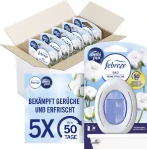 febreze Bad Lufterfrischer Reine Frische Vorteilspack, 37,5 ml