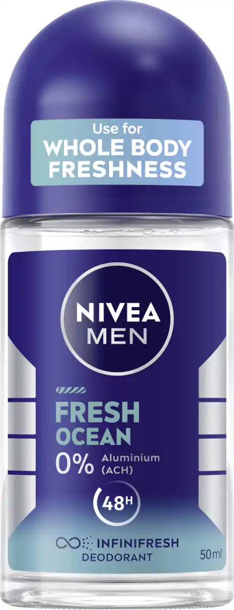 Bild 1 von NIVEA MEN Fresh Ocean Deodorant Roll-On, 50 ml