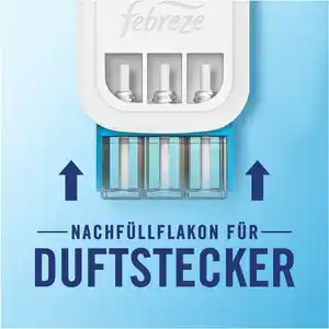 febreze 3Volution Duftstecker Nachfüllflakon Reine Frische Vorteilspack, 80 ml