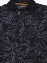 Bild 3 von Herren Poloshirt mit Print Blau