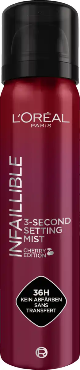 Bild 1 von L’Oréal Paris Infaillible 3-Second Setting Mist Setting Spray, 75 ml