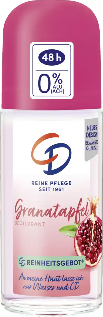 Bild 1 von fenjal Deo Roll-on Granatapfel, 50 ml