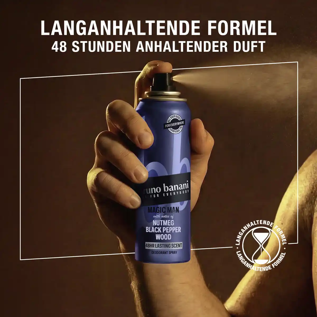 Bild 4 von bruno banani Magic Man Deodorant Spray, 150 ml