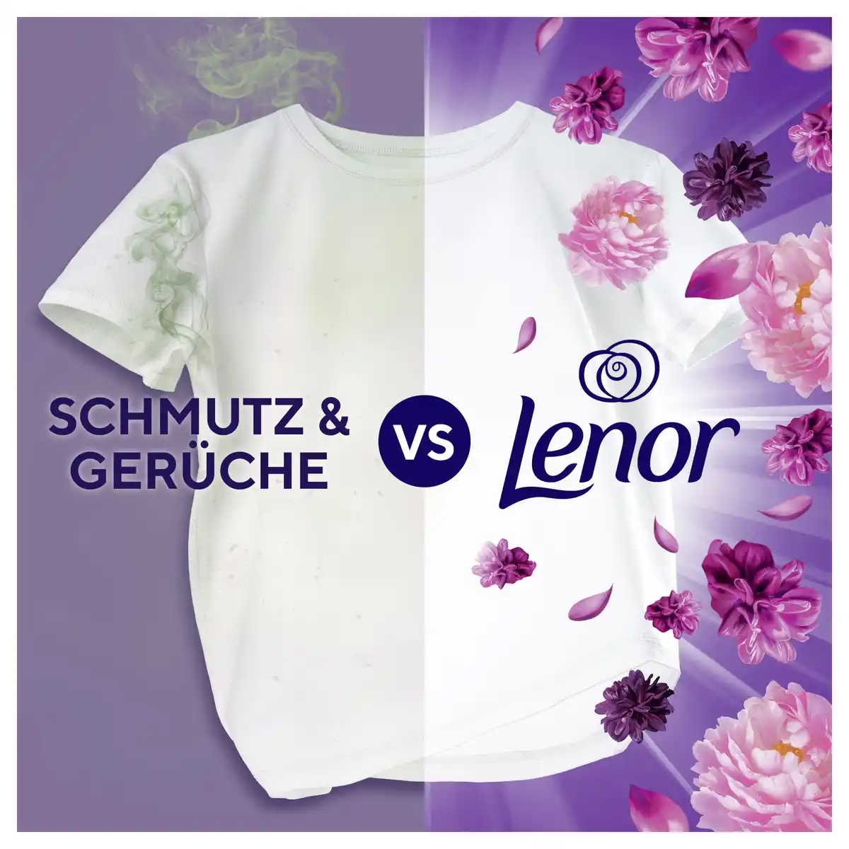 Bild 3 von Lenor Colorwaschmittel Pods Blütentraum Großpackung 100WL, 100 WL