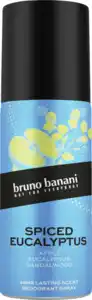 bruno banani Deodorant Spray Spiced Eucalyptus, 150 ml