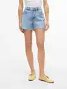 Bild 1 von Vero Moda VMTESS MR SHORT DNM S Shorts Blau