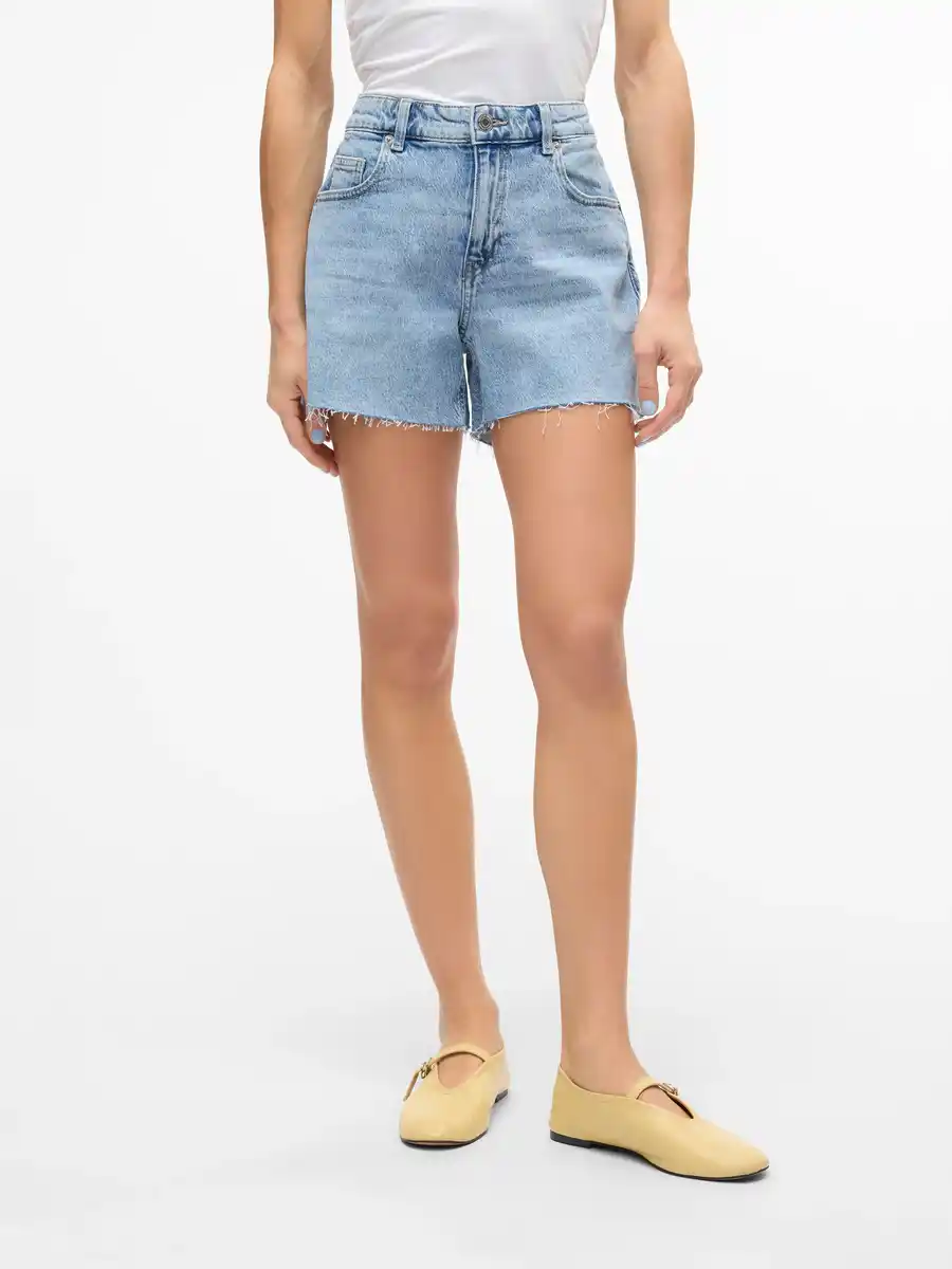 Bild 1 von Vero Moda VMTESS MR SHORT DNM S Shorts Blau