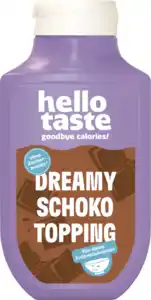 hello taste Schoko Sauce ohne Zuckerzusatz, 250 ml