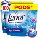Bild 1 von Lenor Vollwaschmittel Pods Aprilfrisch Großpackung 100WL, 100 WL