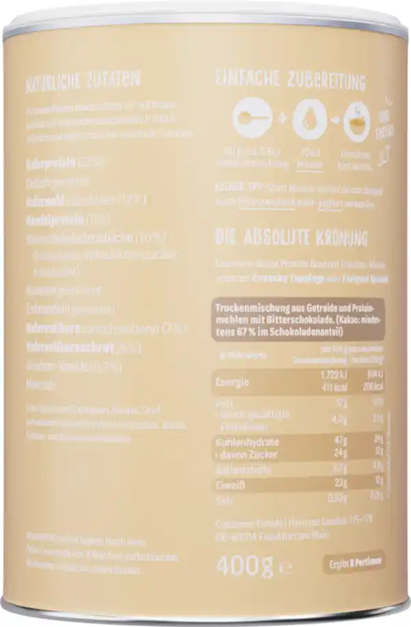 Bild 2 von Oatsome Oatsome High Protein Bowl Cookie, 400 g