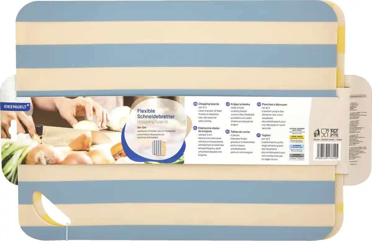 Bild 1 von IDEENWELT Flexible Schneidebretter 2er-Set