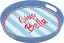 Bild 2 von IDEENWELT Melamin-Serviertablett Ø 34 cm Ciao Bella