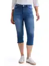 Bild 1 von Damen Jeans Capri Skinny Fit Blau