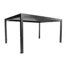 Bild 1 von Biohort Pergola dunkelgrau metallic 5 x 3,5  m