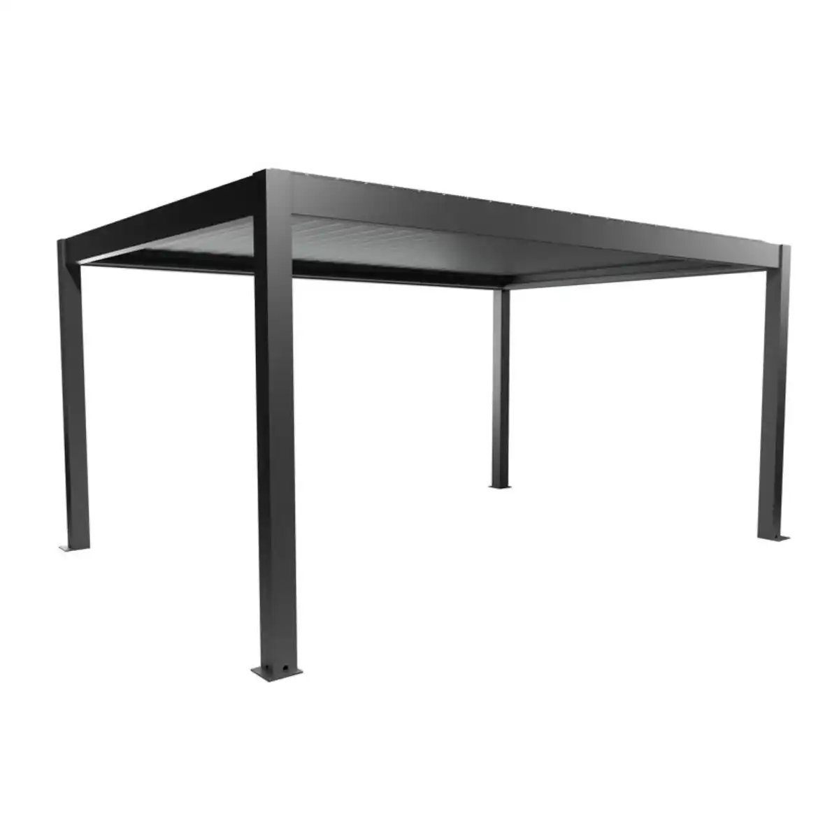 Bild 1 von Biohort Pergola dunkelgrau metallic 5 x 3,5  m