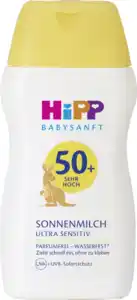 HiPP Babysanft Sonnenmilch LSF 50+, 50 ml