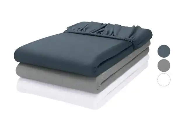 Bild 3 von LIVARNO® Jersey-Spannbettlaken, 90-100 x 200 cm