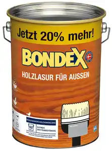 Bondex Holzlasur 4,8 L hellblaugrau