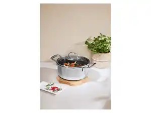 SILVERCREST® Premium-Edelstahltopf Wabenstruktur, Ø 20 cm""