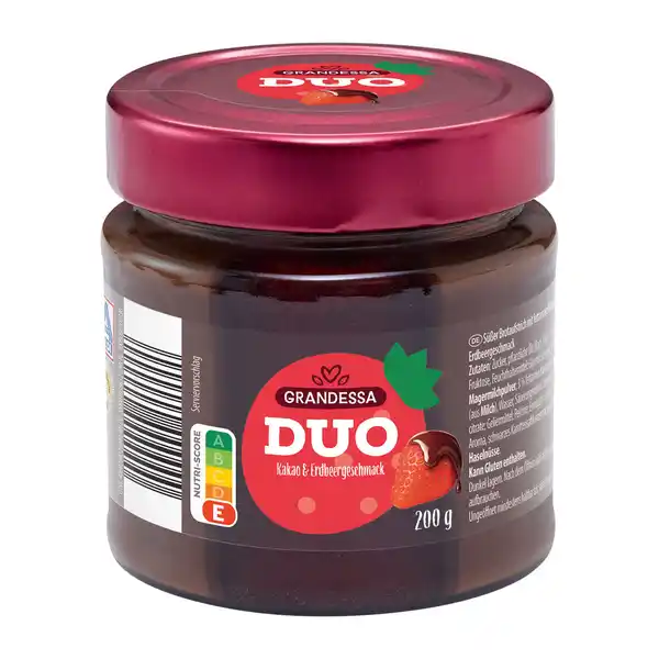 Bild 2 von GRANDESSA Duo Schoko-Frucht-Brotaufstrich