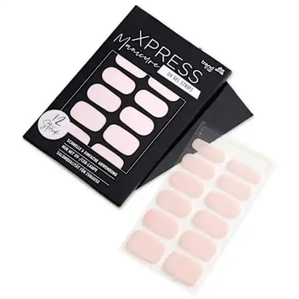Bild 3 von trend !t up UV Gel Nagelfolien XPRESS Manicure 120 Light Rosé, 12 St