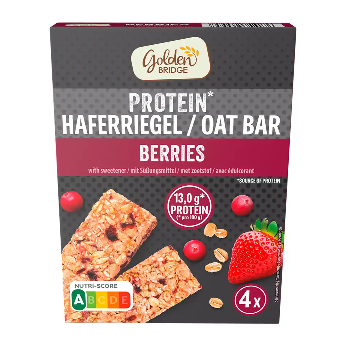 Bild 2 von GOLDEN BRIDGE Protein-Haferriegel