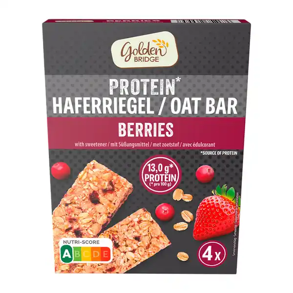 Bild 2 von GOLDEN BRIDGE Protein-Haferriegel