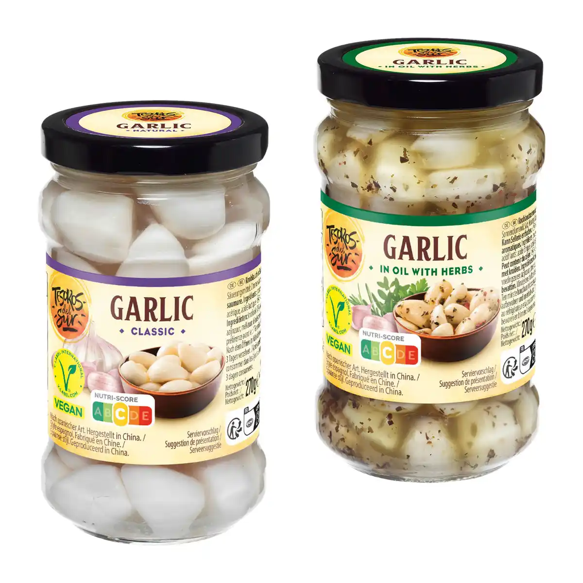 Bild 1 von TESOROS DEL SUR Eingelegter Knoblauch