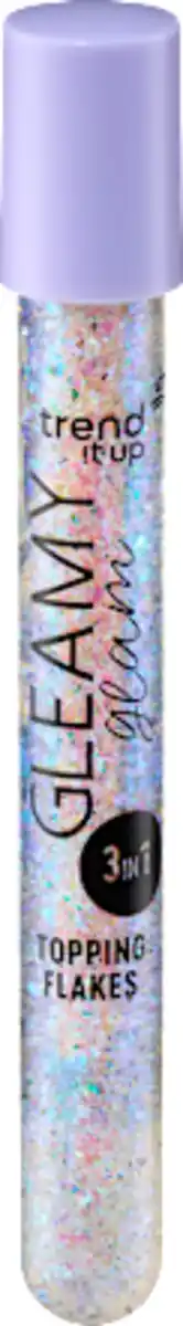 Bild 2 von trend !t up Lipgloss Gleamy Glam Topping Flakes 110, 5,5 ml