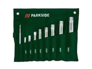 PARKSIDE® Rohrsteckschlüssel-Set / Ringmaulschlüssel-Satz, 10-teilig / 12-teilig