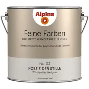 ALPINA Dispersionsfarbe »Feine Farben«, edelmatt, 2,5 l