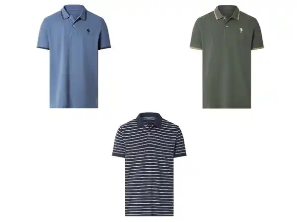 Bild 3 von ESMARA MEN Herren Piqué Poloshirt