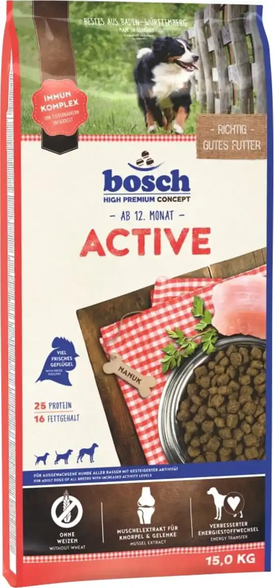 Bild 1 von Bosch Hundetrockenfutter Adult 15 kg Geflügel