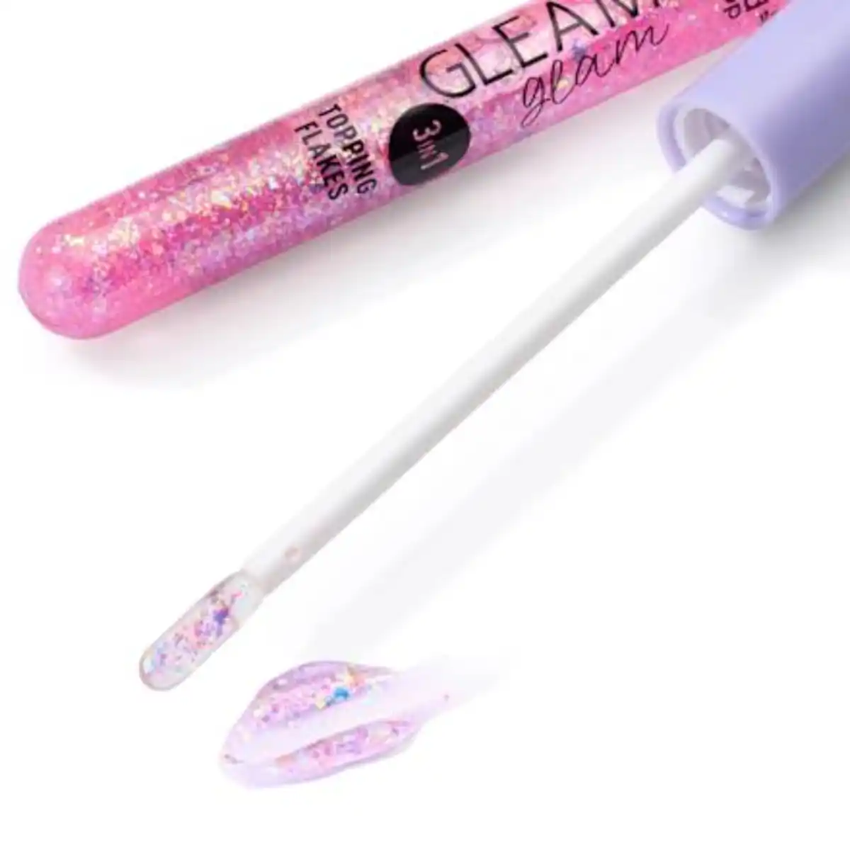 Bild 4 von trend !t up Lipgloss Gleamy Glam Topping Flakes 130, 5,5 ml