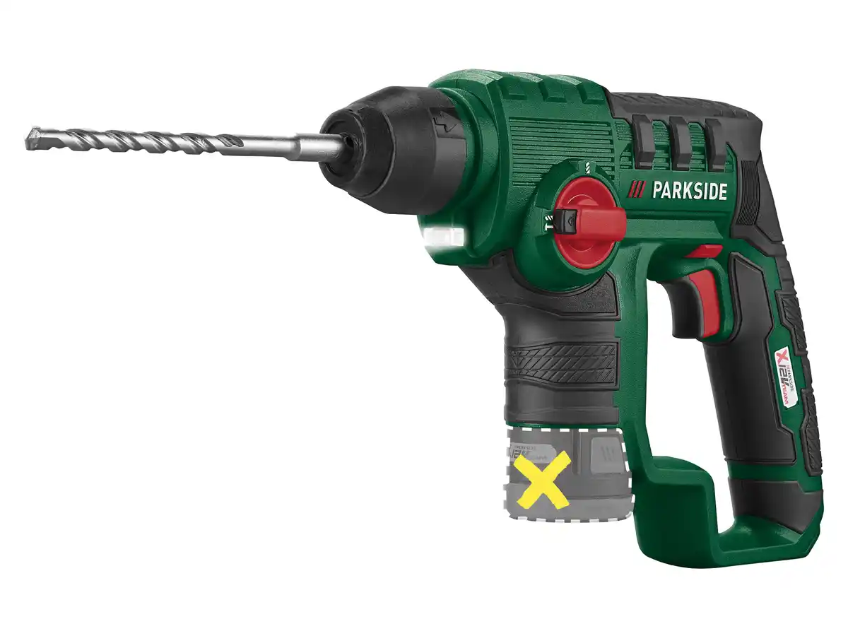 Bild 3 von PARKSIDE® 12 V Akku-Bohrhammer »PBHA 12 A1« ohne Akku – ohne Ladegerät