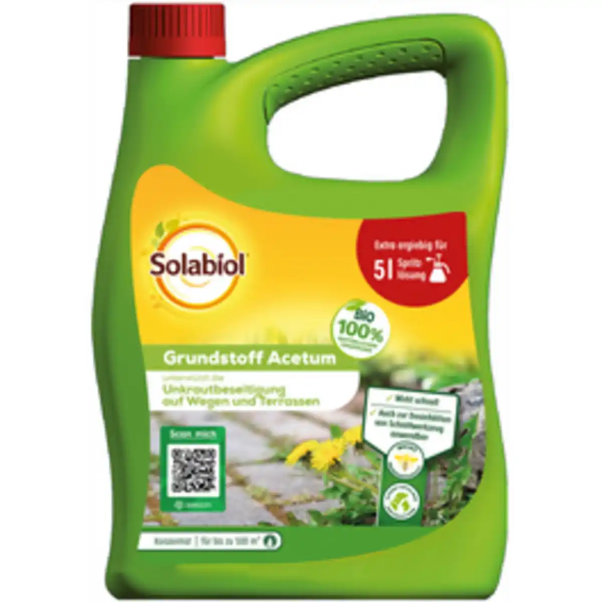 Bild 1 von Solabiol Unkrautvernichter, 3 L, für bis zu 500m²