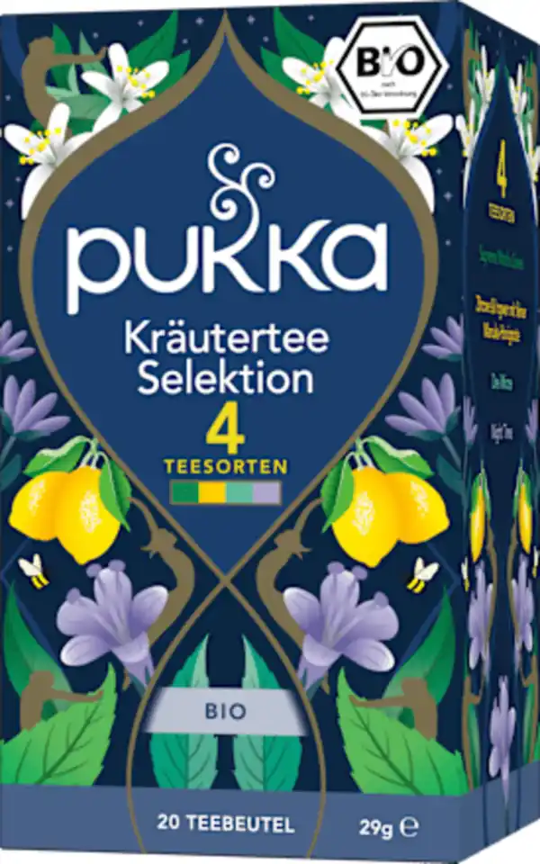Bild 2 von pukka Kräutertee Selektion 4 Teesorten (20 Beutel), 29 g