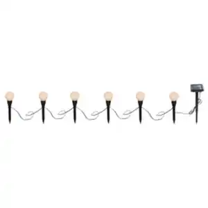 CASAYA Solarlichterkette »Futani«, 6 LEDs, warmweiß